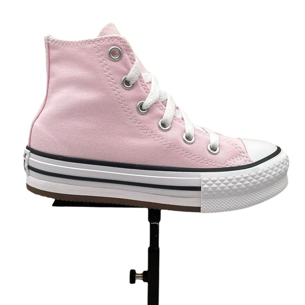 Converse Chuck Taylor All Star Lift Girls High-Top Platform Shoes 12 Light Pink